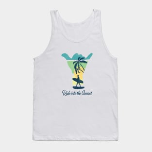 Ride into the Sunset Tank Top